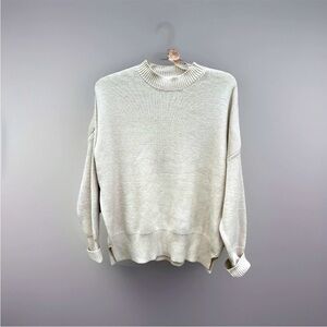 NWT By Together Cream Oversized Sweater Women Medium Scandinavian Minimalist